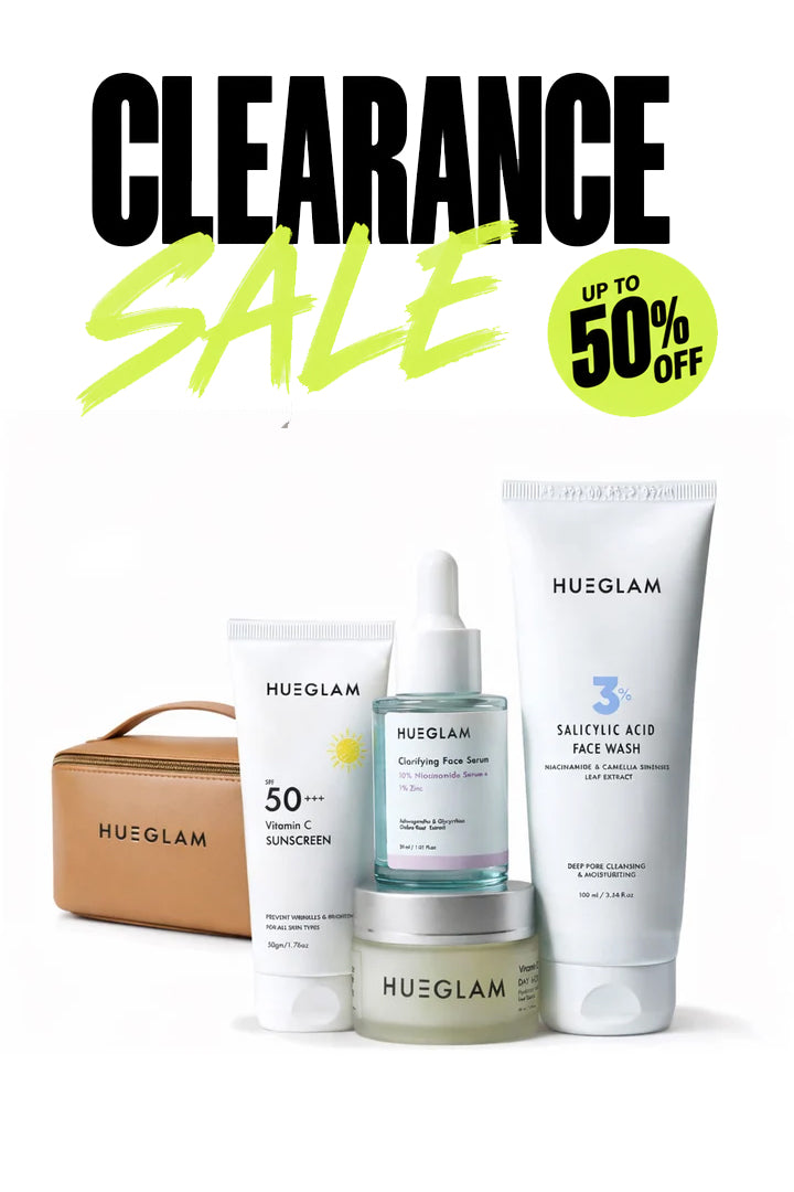 HUEGLAM Ultimate Glow Combo - Free Leather Bag ( Limited Stock )