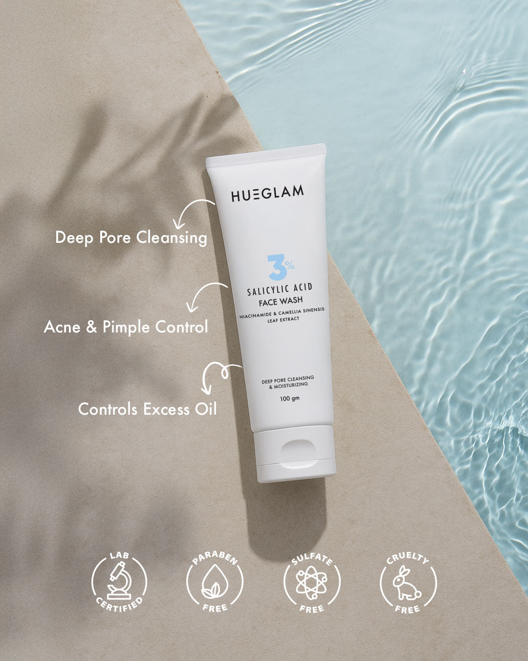 3% SALICYLIC ACID FACE WASH - Best for Oily & Acne Prone Skin